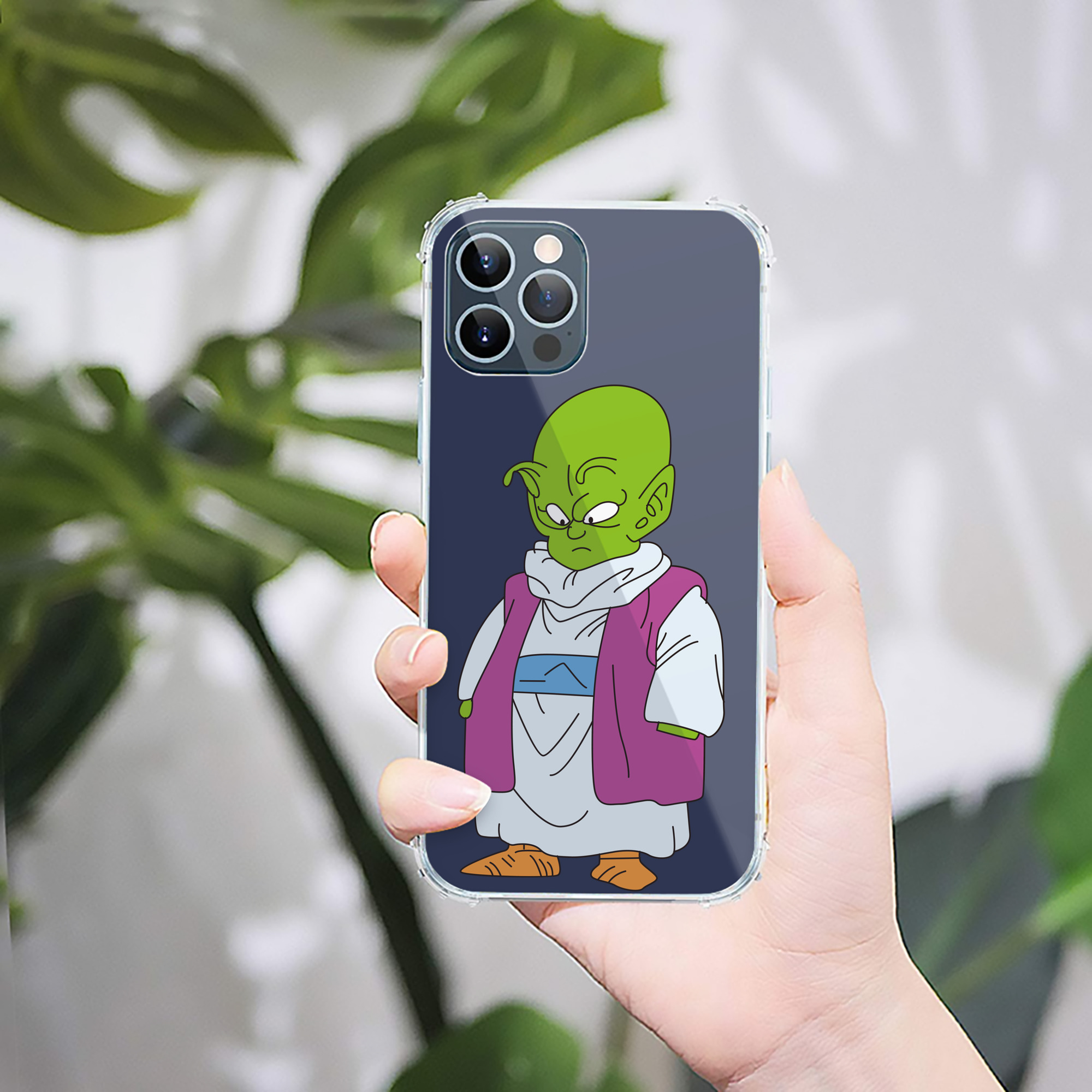 （画像用） ドラゴンボール ピッコロ DRAGON BALL Piccolo 【iPhone 12シリーズ対応】透明スマホケース（クリアソフトケース）